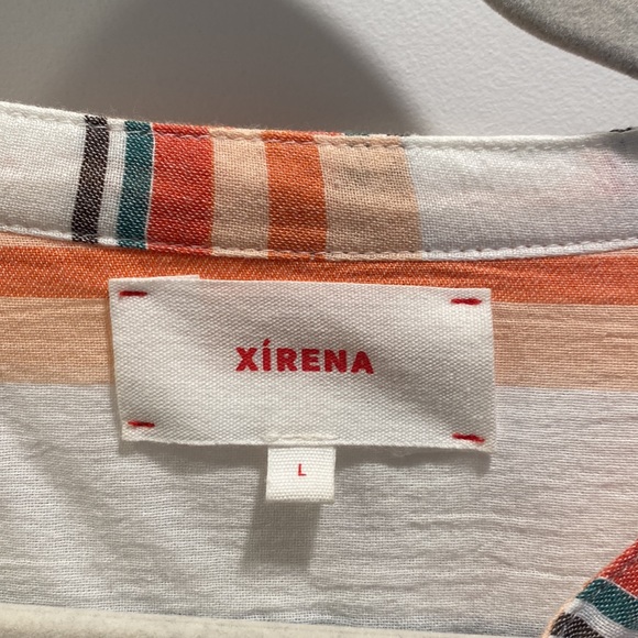 Xirena striped blouse size L - Picture 6 of 6